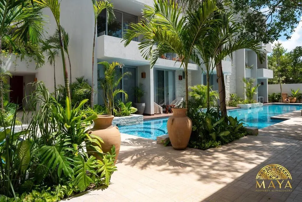 Nhoa 205A Lux 2Br Condo Pool View In Aldea Zama Tulum