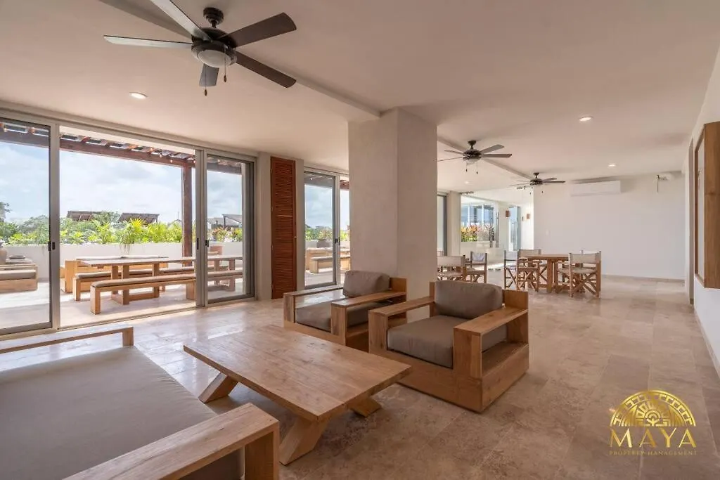 Apartmán Nhoa 205A Lux 2Br Condo Pool View In Aldea Zama Tulum Mexiko