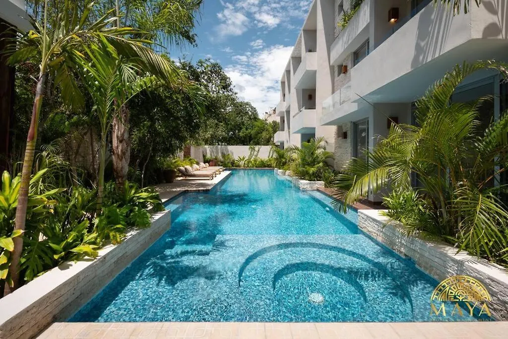 Nhoa 205A Lux 2Br Condo Pool View In Aldea Zama Tulum Apartmán