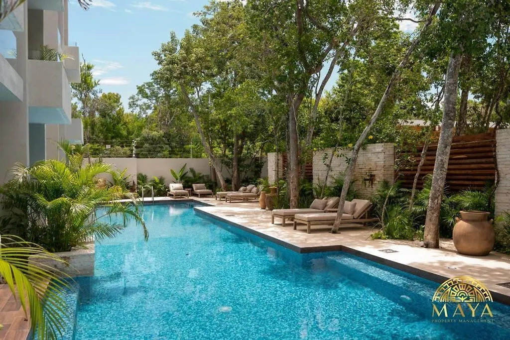 Apartmán Nhoa 205A Lux 2Br Condo Pool View In Aldea Zama Tulum