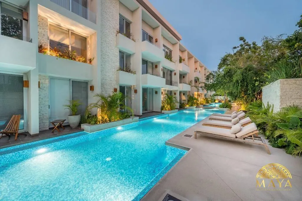 Nhoa 205A Lux 2Br Condo Pool View In Aldea Zama Tulum Apartmán