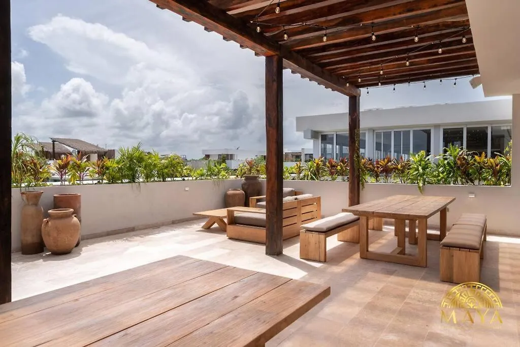 Nhoa 205A Lux 2Br Condo Pool View In Aldea Zama Tulum